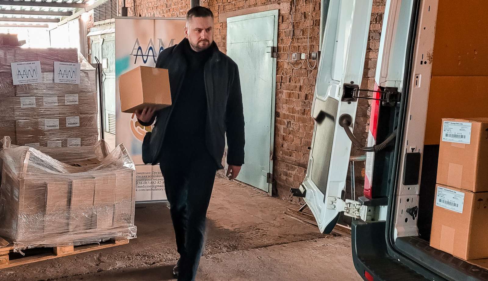 Dnipro Ambulance Hospital received humanitarian aid from AAM