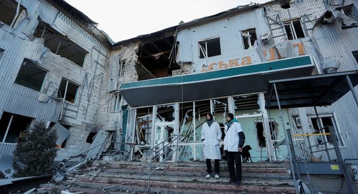 The number of destroyed hospitals in Ukraine has increased to almost 1,000