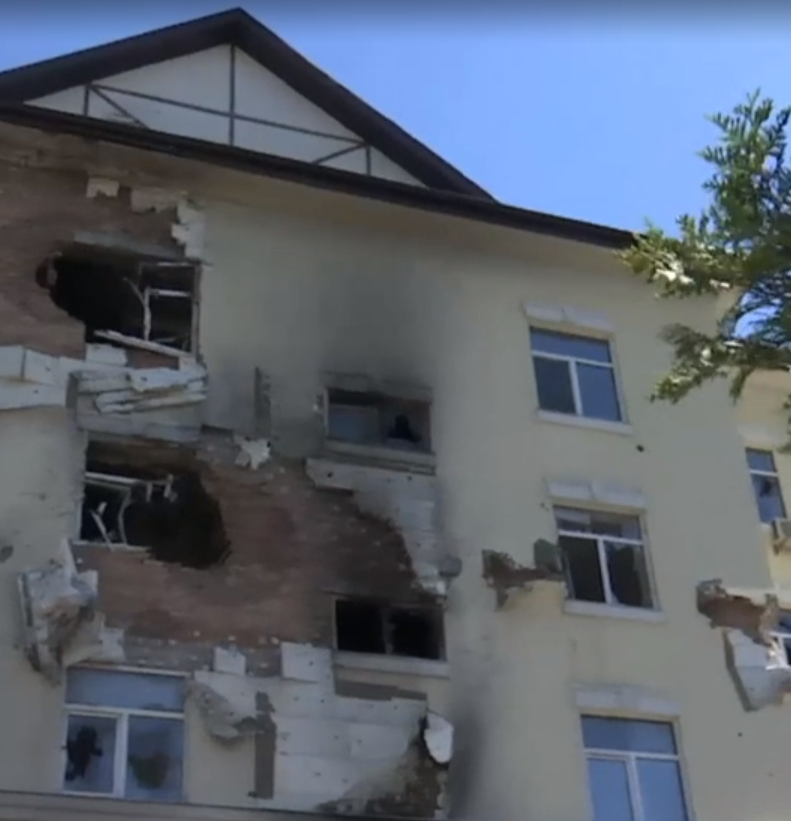 The occupiers destroyed the maternity hospital in Buzova