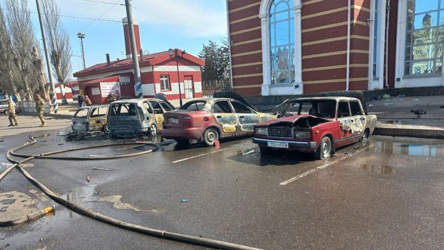 Під час удару на вокзалі Краматорська було 4 тисячі людей, більшість з них – жінки та діти