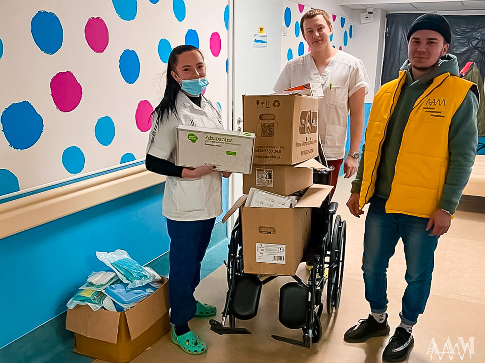 HUMANITARIAN AID FOR THE RUDNEV HOSPITAL: MEDICAL EQUIPMENT FROM “UNITED BY UKRAINE” BF